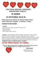 24 Finał WOŚP w&nbsp;Osinie