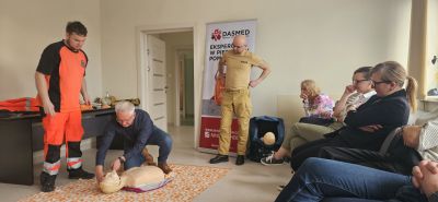  Szkolenie z udzielania pierwszej pomocy przedmedycznej dla pracowników Gminy Osina