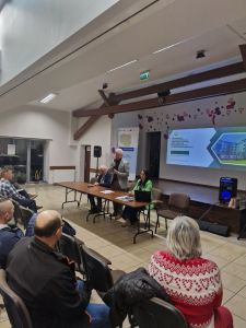 Spotkanie informacyjne dla Mieszkańców Gminy Osina, dotyczące dofinansowania dla Wspólnot mieszkaniowych.