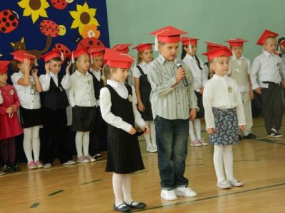 Pasowanie na ucznia w Szkole Podstawowej w Osinie 2012r.